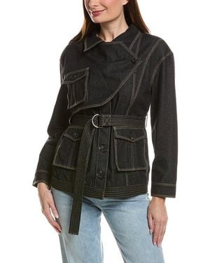 Pascale La Mode Denim Jacket - Black