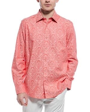 Robert Graham Bayview Classic Fit Shirt - Pink