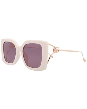 Gucci 54Mm Sunglasses - Pink