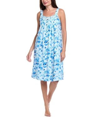 Carole Hochman Waltz Sleep Gown - Blue