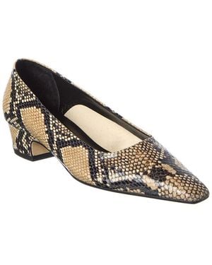 Aeyde Rory Snake-embossed Pump - Multicolour
