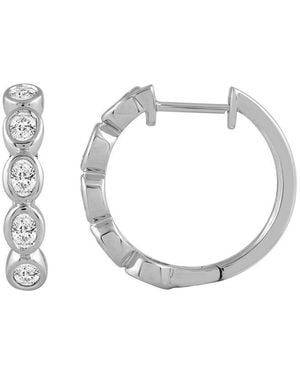 Ethos Creations 14K 1.00 Ct. Tw. Lab-Grown Diamond Earrings - White