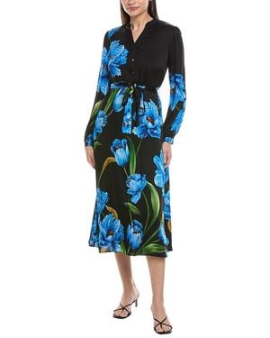 Tahari The Mila Dress - Blue