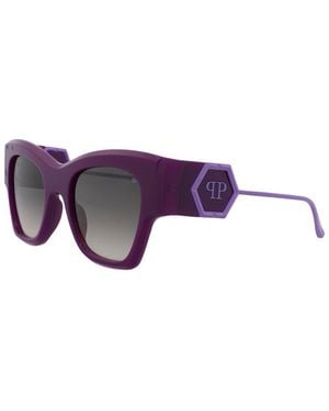 Philipp Plein Spp120M 53Mm Sunglasses - Purple