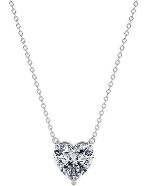 Lab Grown Diamonds 14K 2.41 Ct. Tw. Lab-Grown Diamond Pendant - White