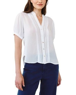 Bella Dahl Pintuck Shirt - White