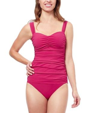 Gottex Tutti Frutti D-cup Tankini Top - Pink