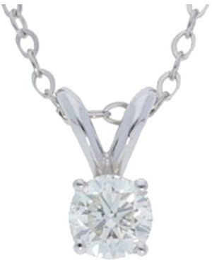 Nephora 14k 0.33 Ct. Tw. Diamond Necklace - Multicolour