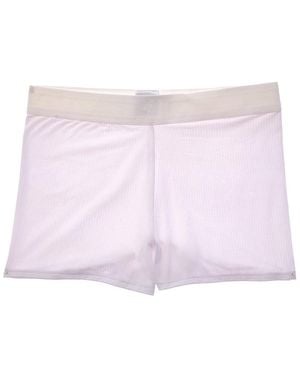 Wolford Beauty Cotton Bike Short - Pink