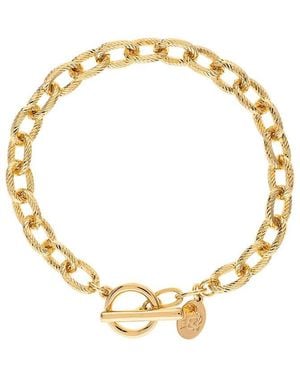 Rivka Friedman 18K Plated Stackable Toggle Bracelet - Metallic