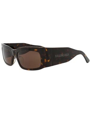 Balenciaga 57Mm Sunglasses - Brown