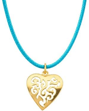 Liv Oliver 18K Plated Necklace - Metallic