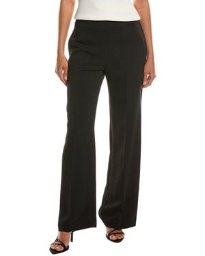 MILLY Natia Crepe Pant - Black