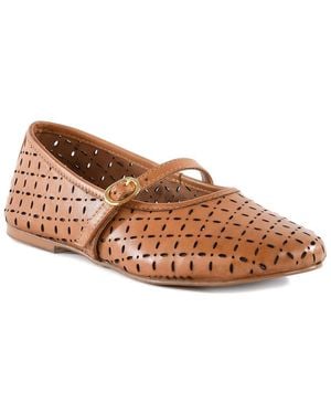 Seychelles Skyler Leather Flat - Brown