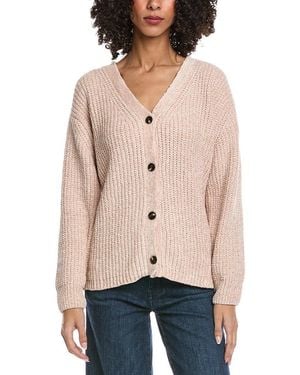 Fate Chunky Knit Cardigan - Natural