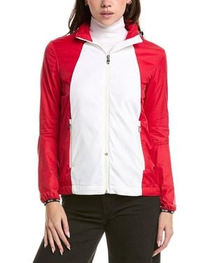 Post Card Light Zip Jacket - Red