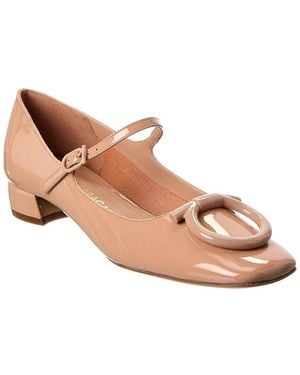 Ferragamo Marry Patent Pump - Pink