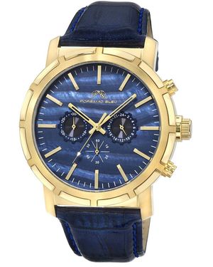 Porsamo Bleu Nyc Chrono Watch - Blue