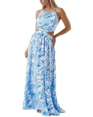Melissa Odabash Arabella Maxi Dress - Blue