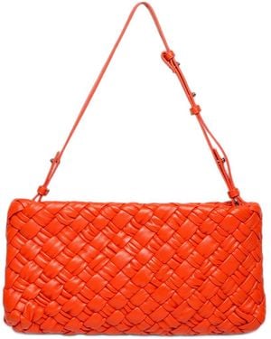 Walter Baker Whitley Leather Clutch - Red