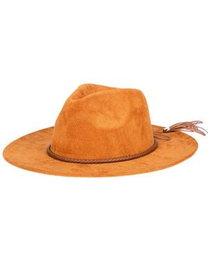 San Diego Hat Tassel Fedora - Orange