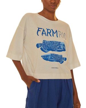 FARM Rio T-Shirt - Blue
