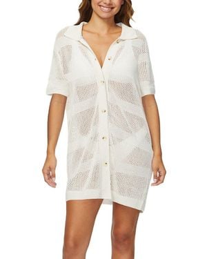 Raisins Croatia Button Up - White