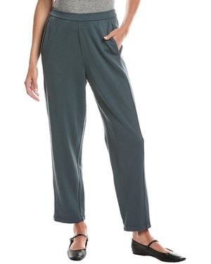 Eileen Fisher Slouch Ankle Pant - Blue