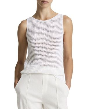 Vince Cord Tank - White