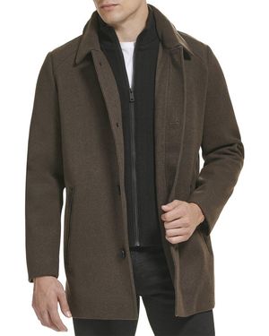 Kenneth Cole Wool Coat - Black