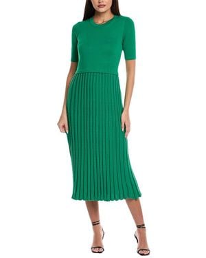 Tahari The Vesper Sweaterdress - Green