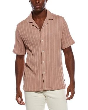 Civil Society Javier Jacquard Shirt - Orange