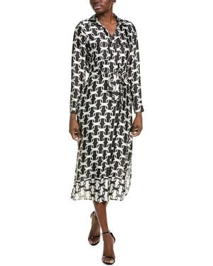 Tahari Midi Dress - White