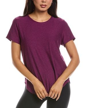 Beyond Yoga Featherweight On The Down Low T-shirt - Purple