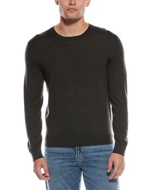 Vince Wool Crewneck Jumper - Black