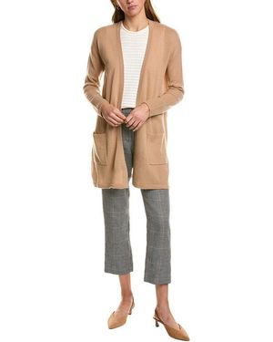 Hannah Rose Wool & Cashmere-blend Cardigan - Natural