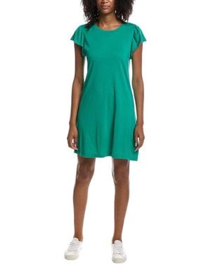 Michael Stars Dena A-Line Dress - Green