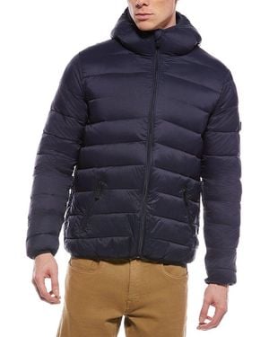 Point Zero Ultralight Chevron Quilted Jacket - Blue