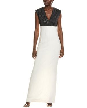 Brunello Cucinelli Silk Gown - White
