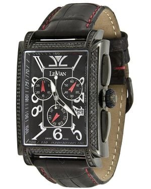 Le Vian Midnight Diamond Watch - Black
