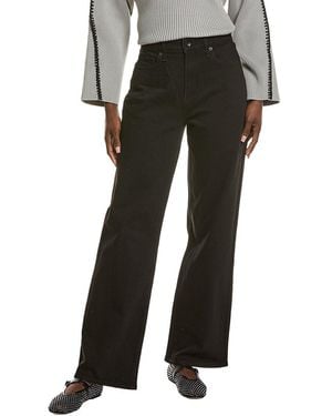 Rag & Bone Lori Mid-Rise Wide Leg Jean - Black