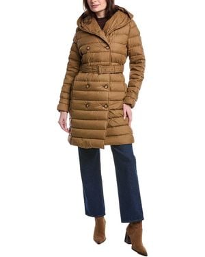 Burberry Down Puffer Jacket - Natural