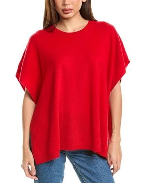 InCashmere Crewneck Cashmere Vest - Red