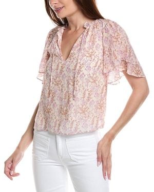 Vanessa Bruno Stelie Silk-blend Blouse - White