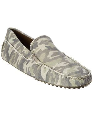 Tod's Tods Gommino Canvas Loafer - White