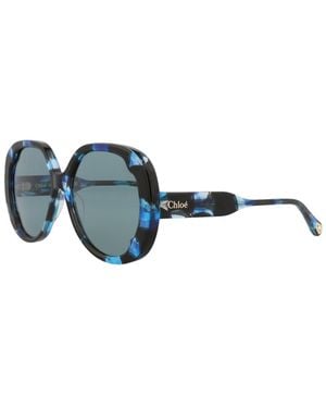 Chloé 56Mm Sunglasses - Blue