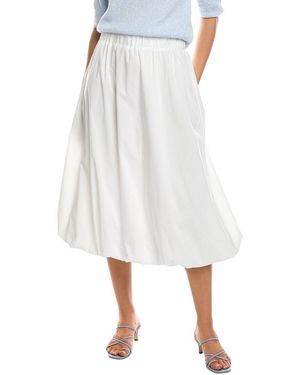 Nanette Lepore Solid Skirt - White