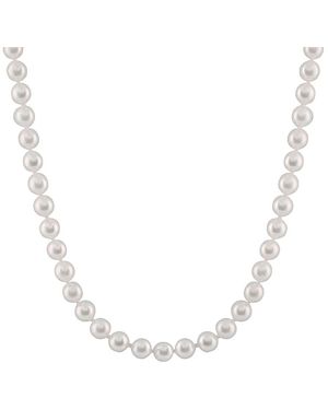 Masako Pearls 14k 6-6.5mm Akoya Pearl Necklace - White