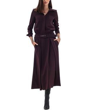 BGL Midi Dress - Purple