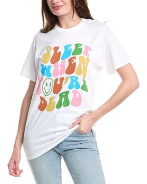 Prince Peter Sleep When You'Re Dead T-Shirt - White